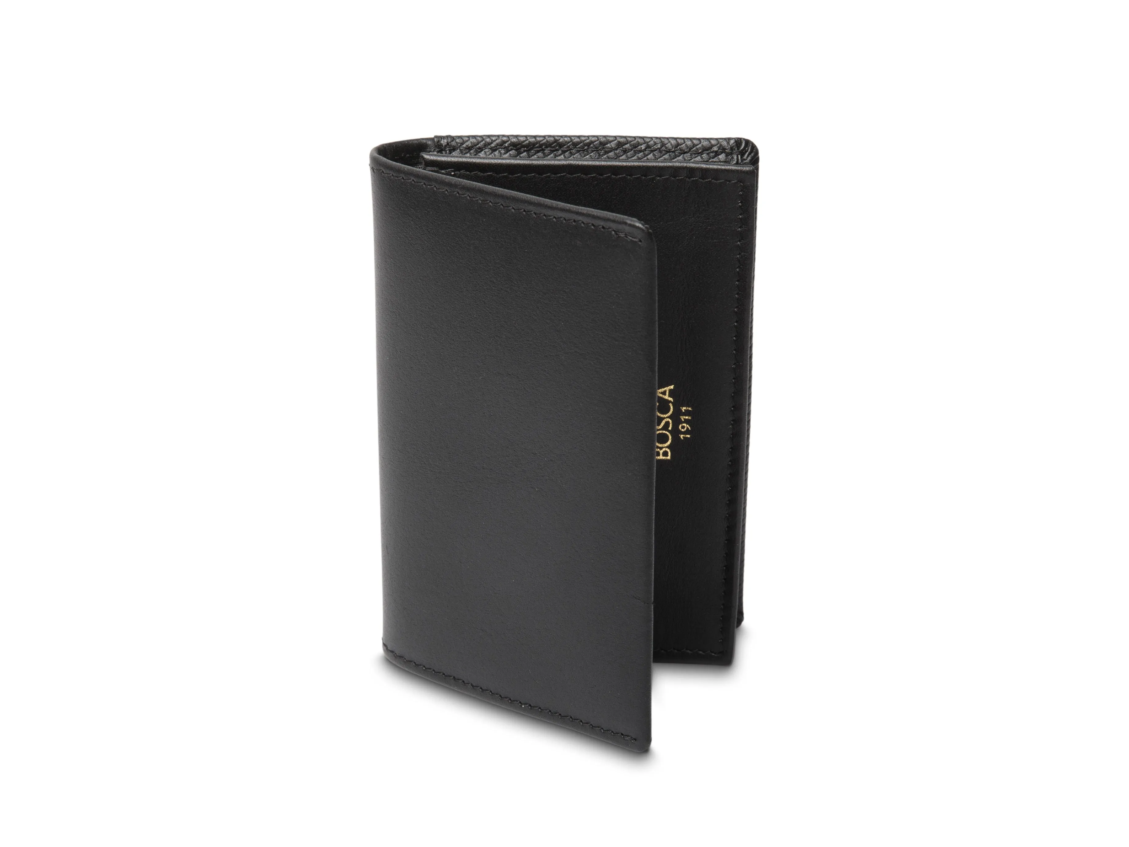 Saffiano Full Gusset 2 Pocket Card Case w/ID - RFID sold by Bosca