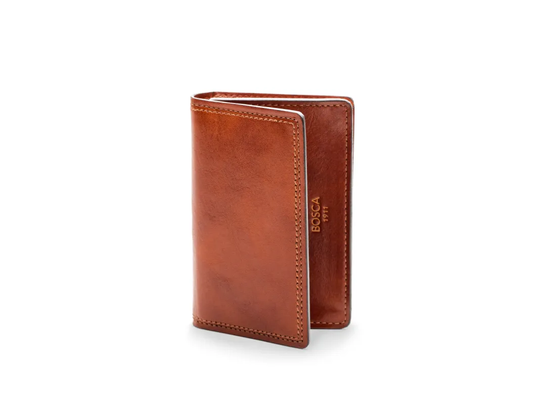 Dolce Full Gusset, 2 pkt Card Case W/ I.D. sold by Bosca