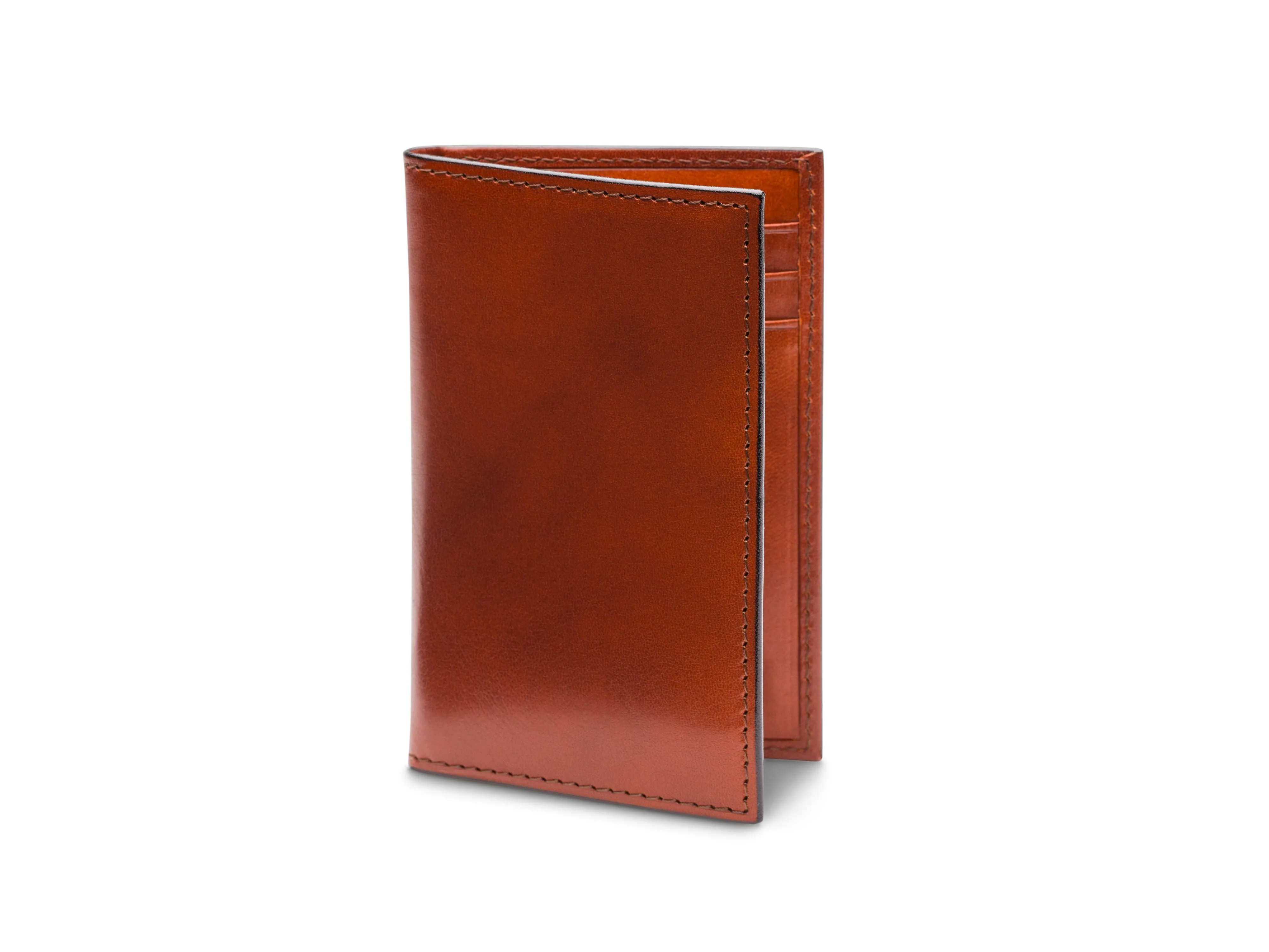 Old Leather 8 Pocket Credit Card Case sold by Bosca