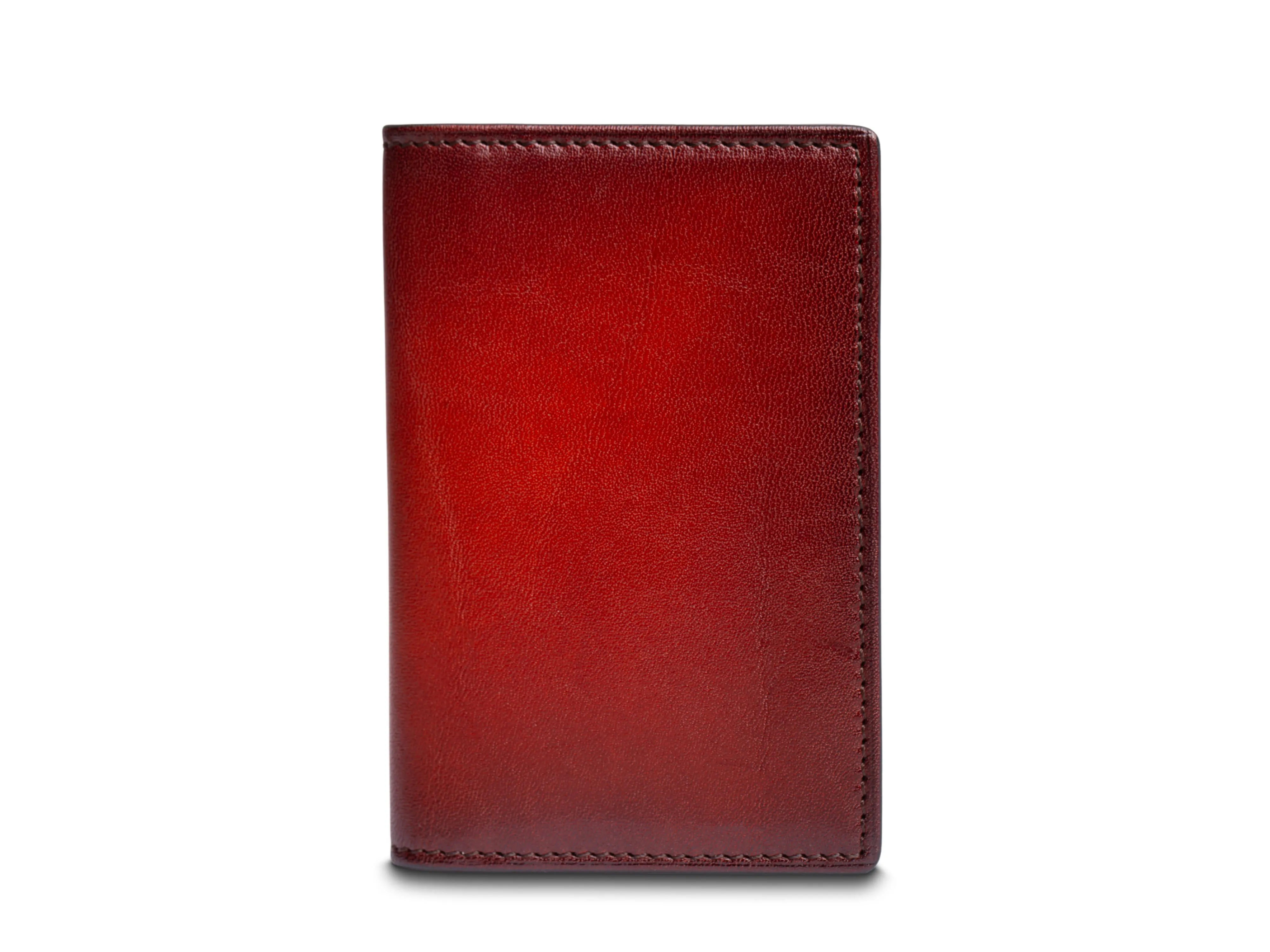 Smoked Old Leather Calling Card Case sold by Bosca product image thumbnail 3