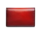 Smoked Old Leather Calling Card Case sold by Bosca