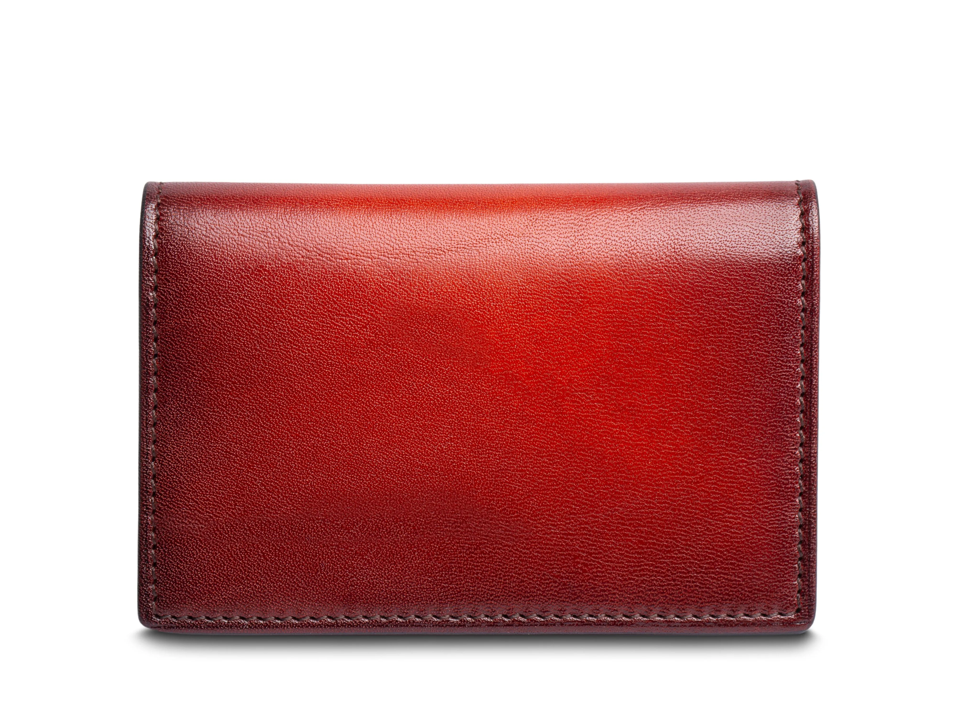 Smoked Old Leather Calling Card Case sold by Bosca product image thumbnail 2