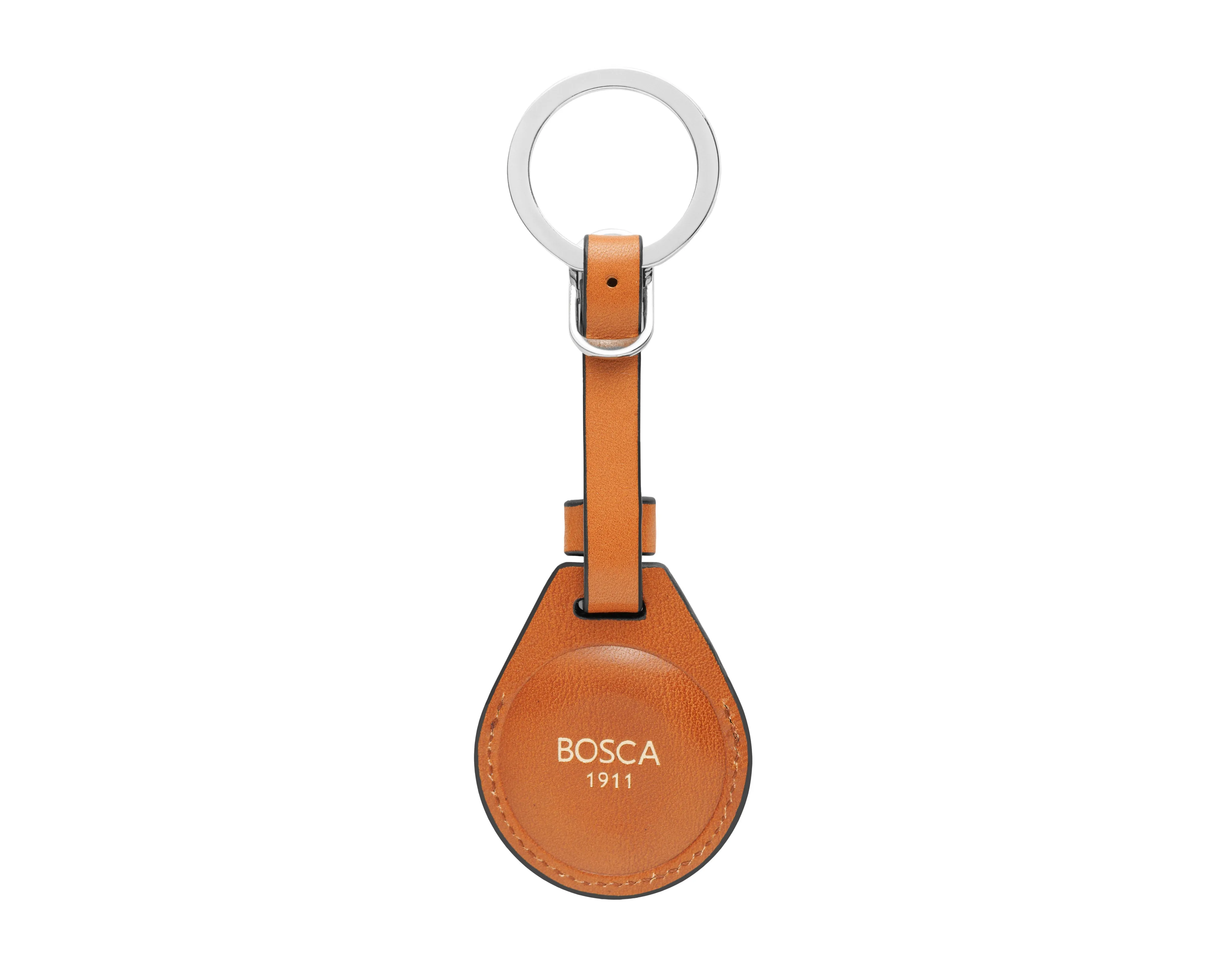 Old Leather Airtag Key Fob sold by Bosca product image thumbnail 2