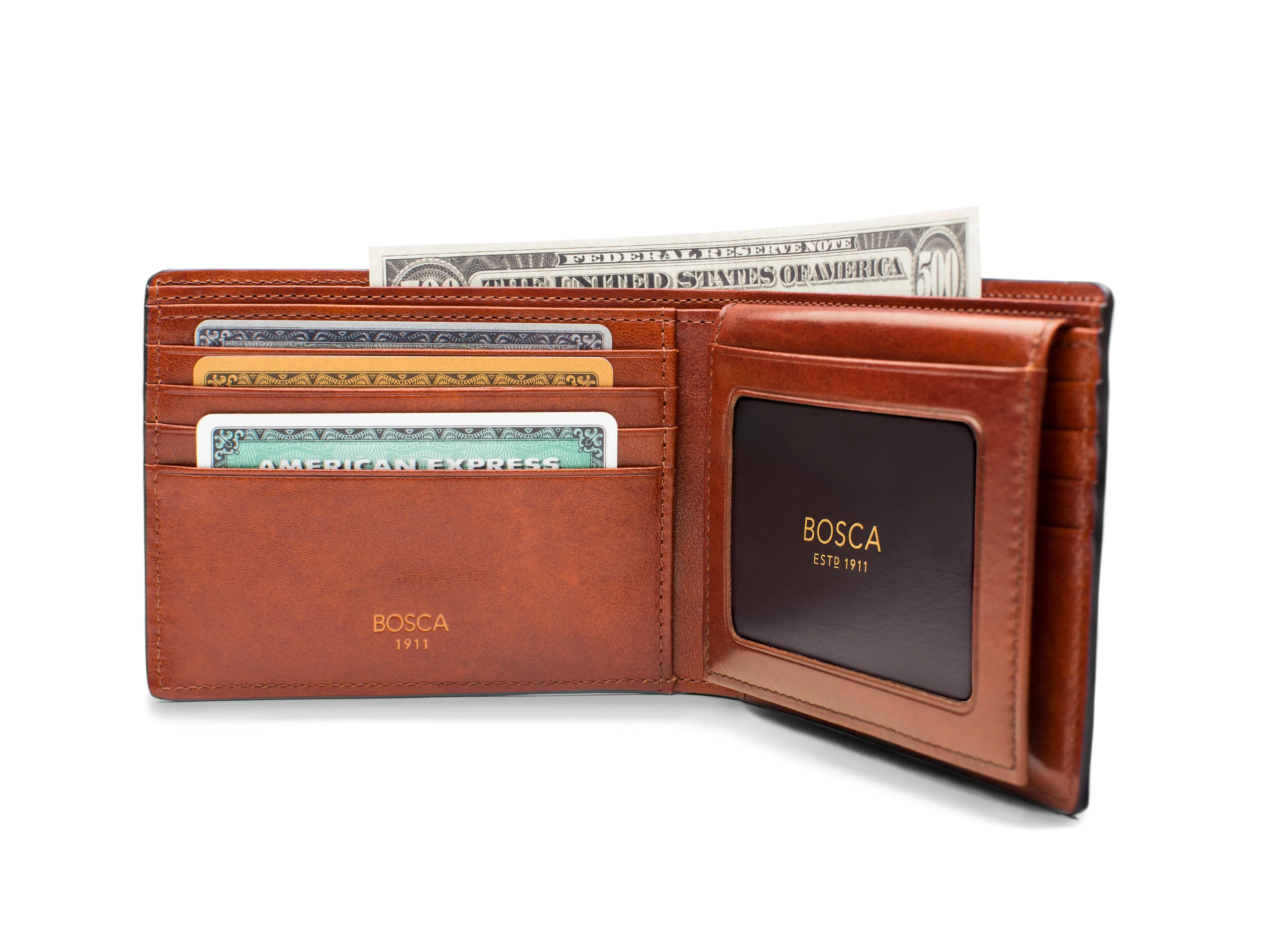 Dolce Credit Wallet w/I.D. Passcase sold by Bosca product image thumbnail 5