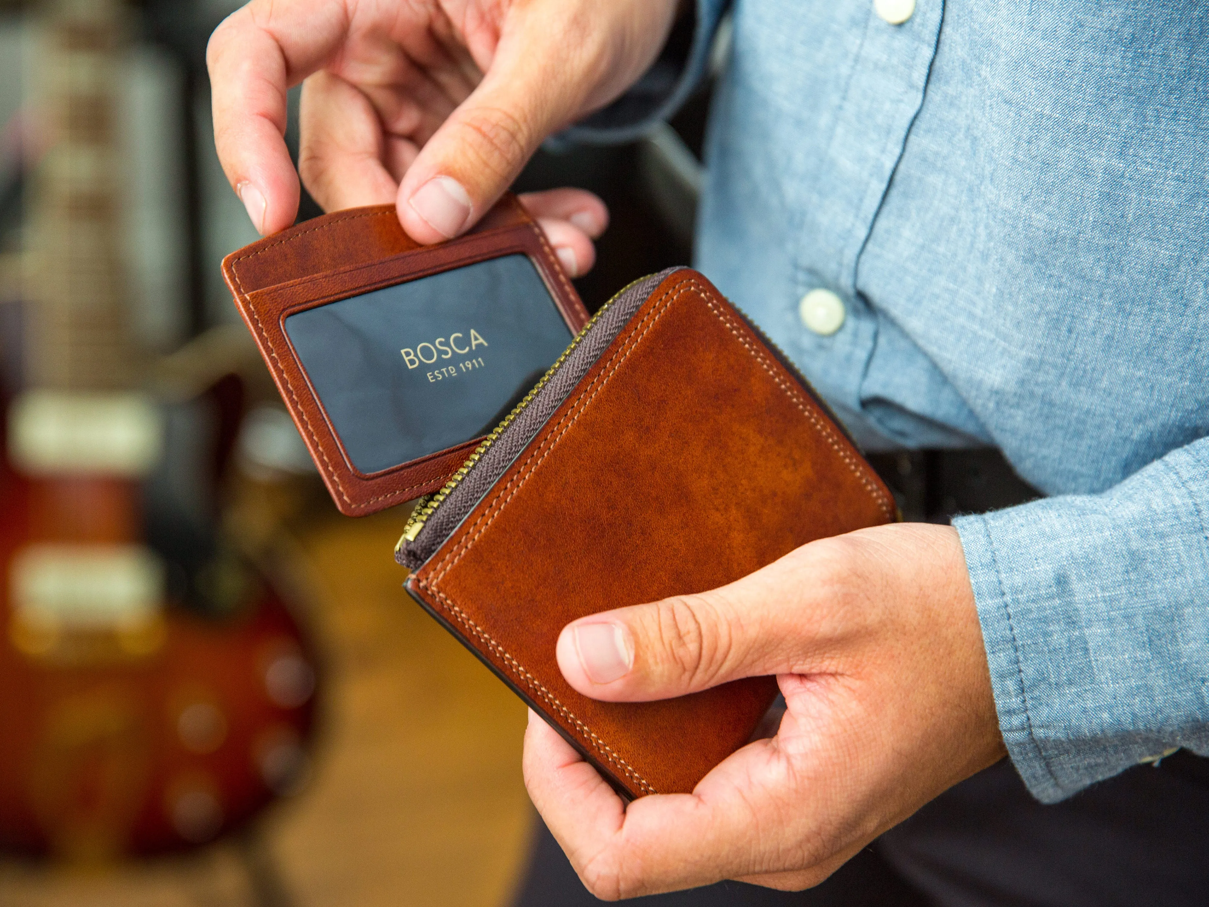 Dolce Euro Zip Wallet sold by Bosca product image thumbnail 2