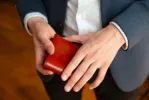 Old Leather Italia 8 Pocket Wallet sold by Bosca