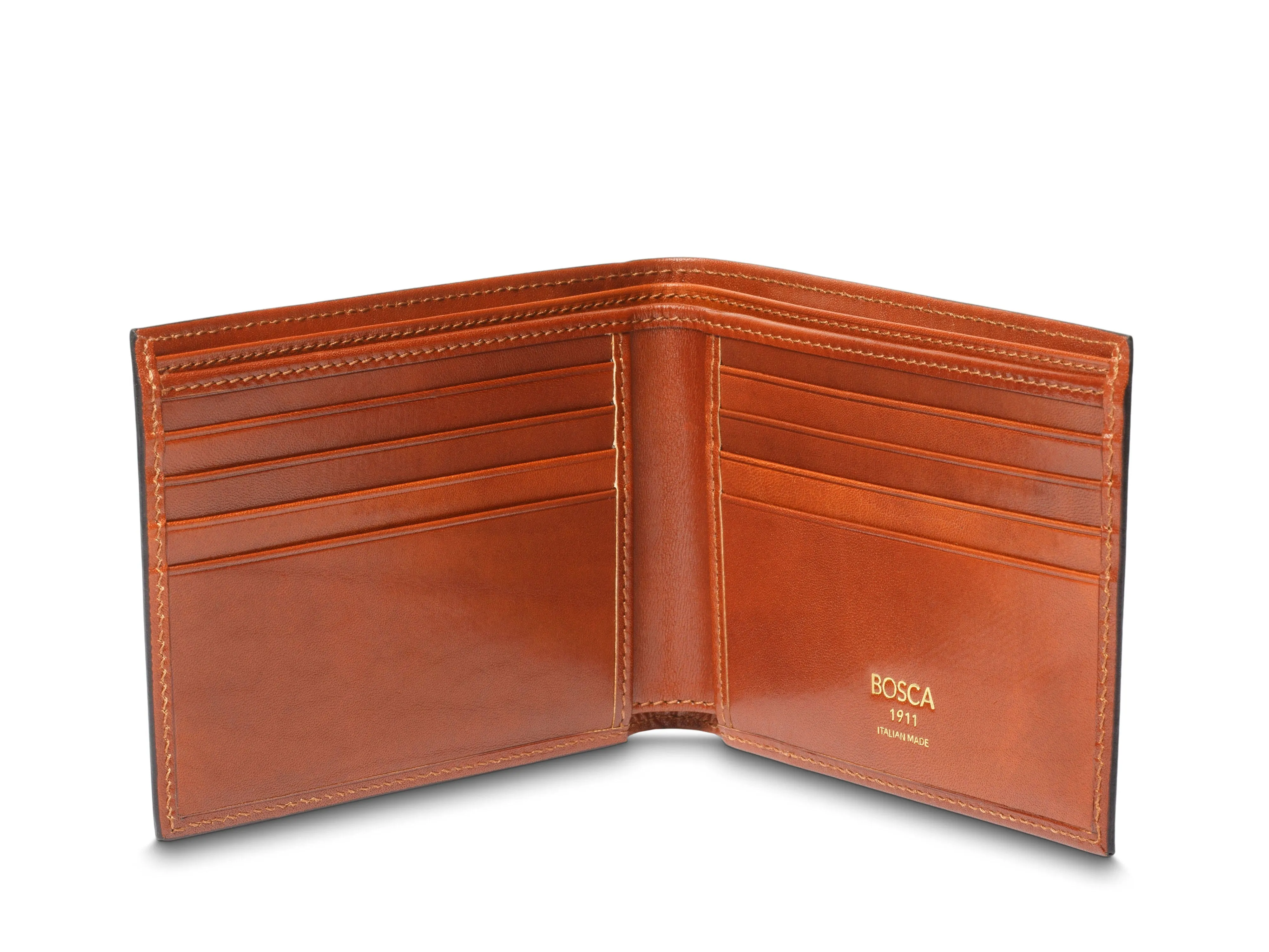 Old Leather Italia 8 Pocket Wallet sold by Bosca product image thumbnail 4