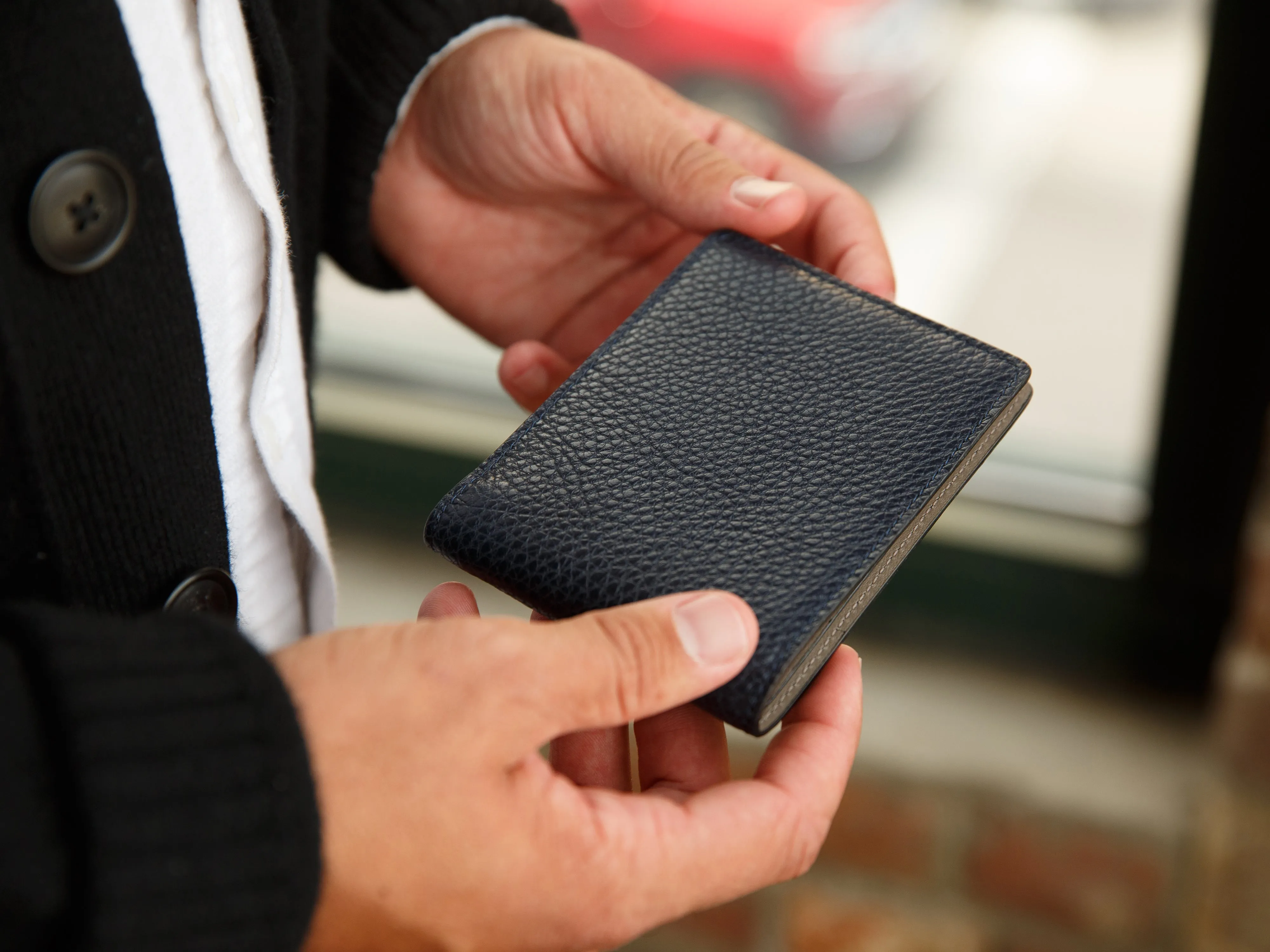 Monfrini Contrast 8 Pocket Wallet sold by Bosca product image thumbnail 2