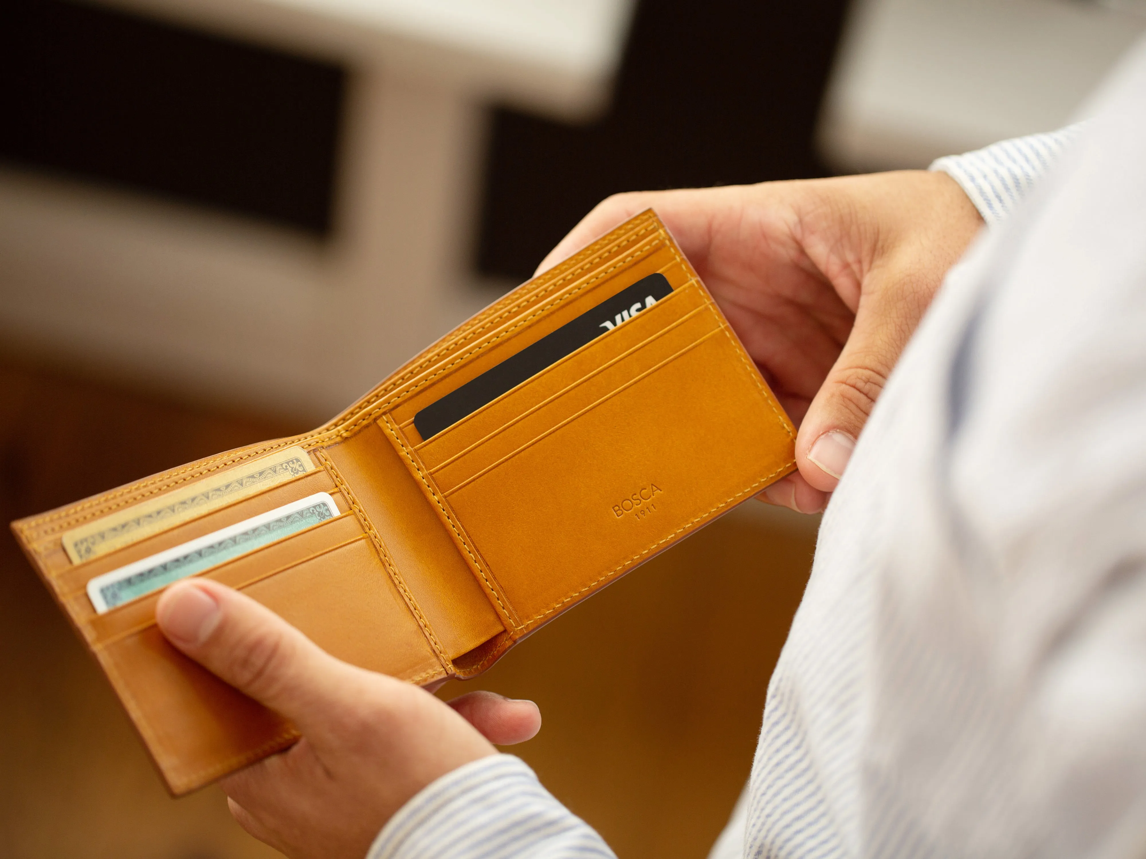 Italo 8 Pocket Wallet sold by Bosca product image thumbnail 2