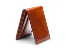 Old Leather Italia Bifold With Card / I.D. Flap sold by Bosca