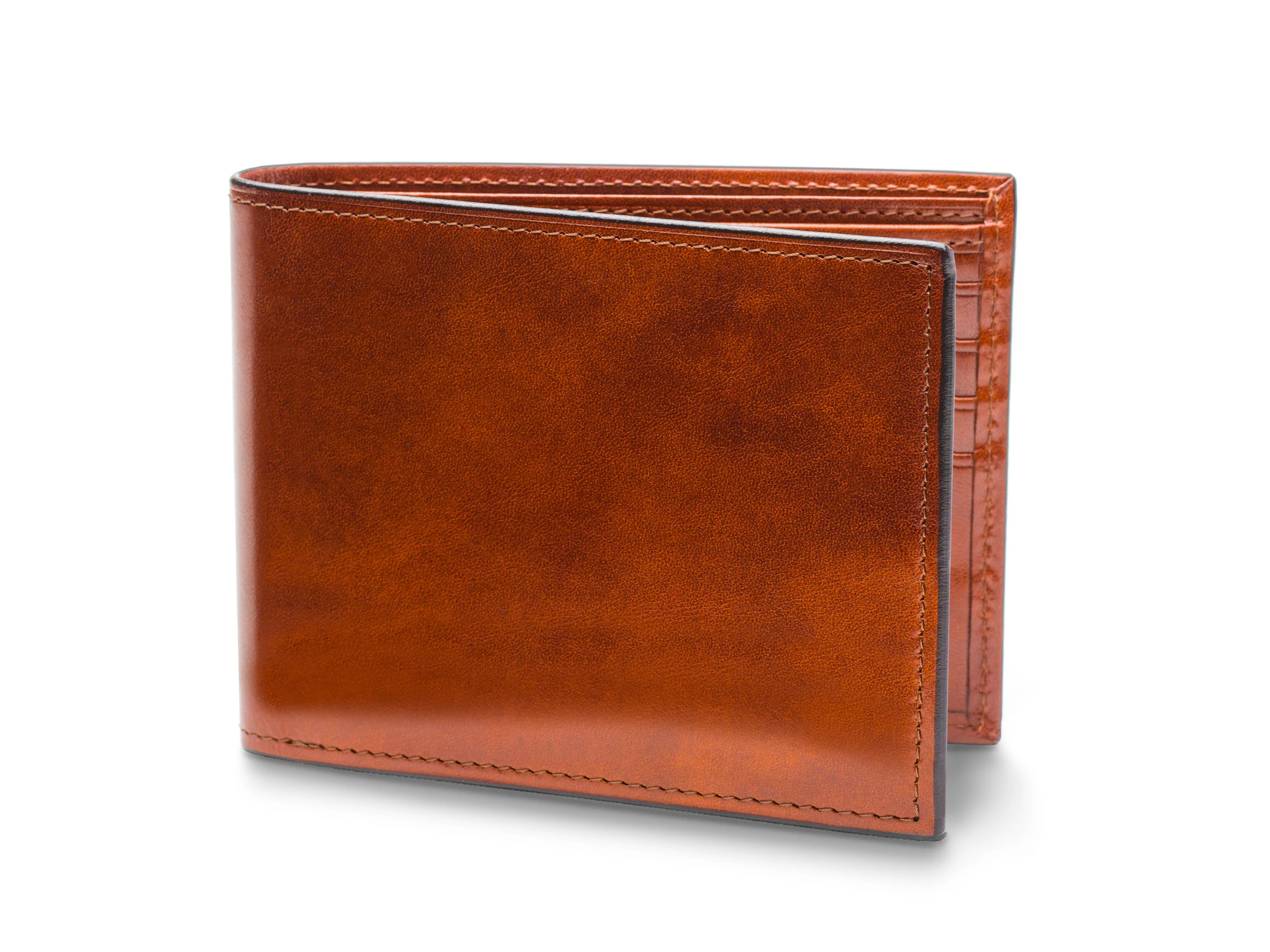 Old Leather Bifold With Card / I.D. Flap sold by Bosca