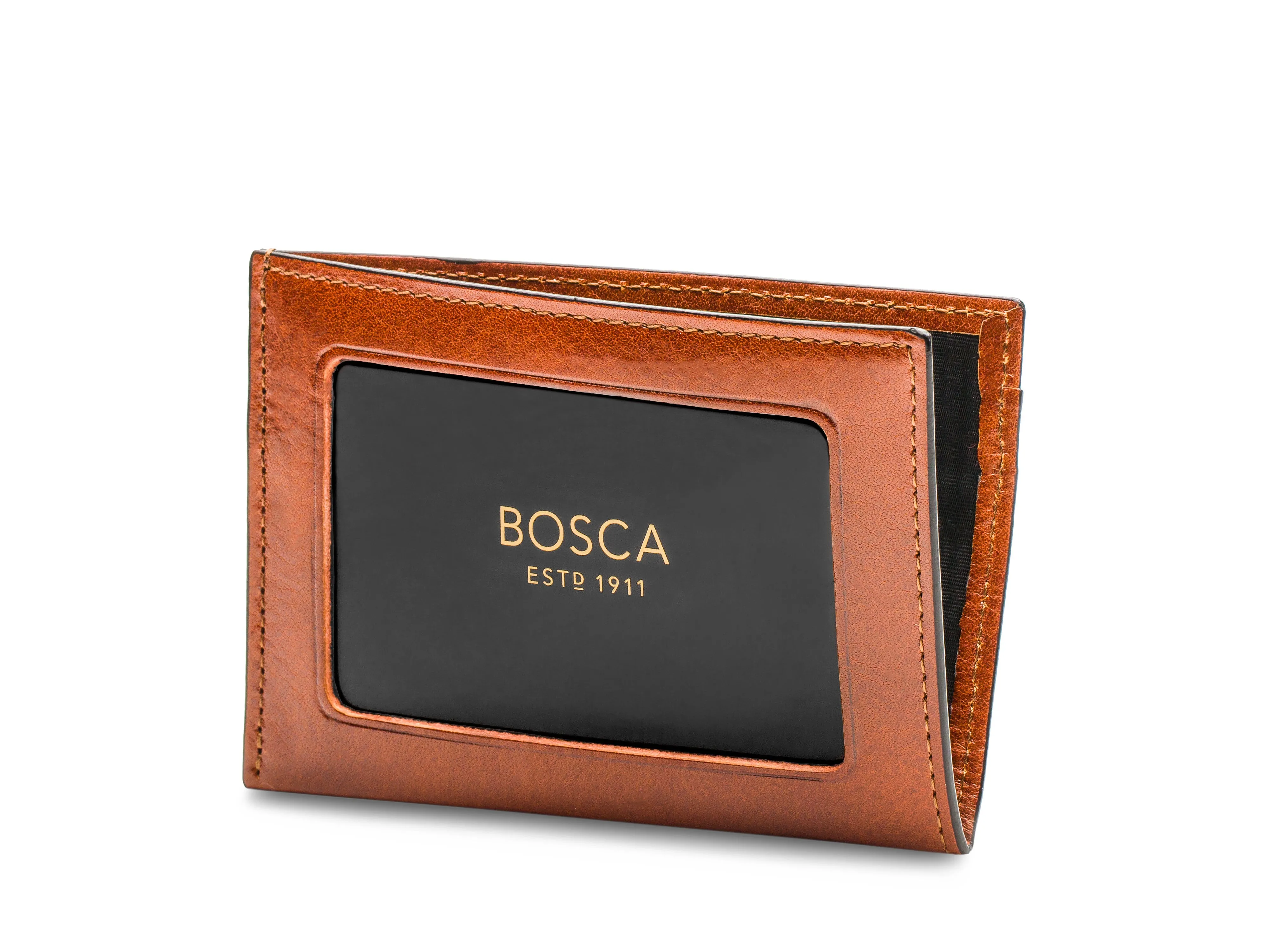 Old Leather Weekend Wallet sold by Bosca
