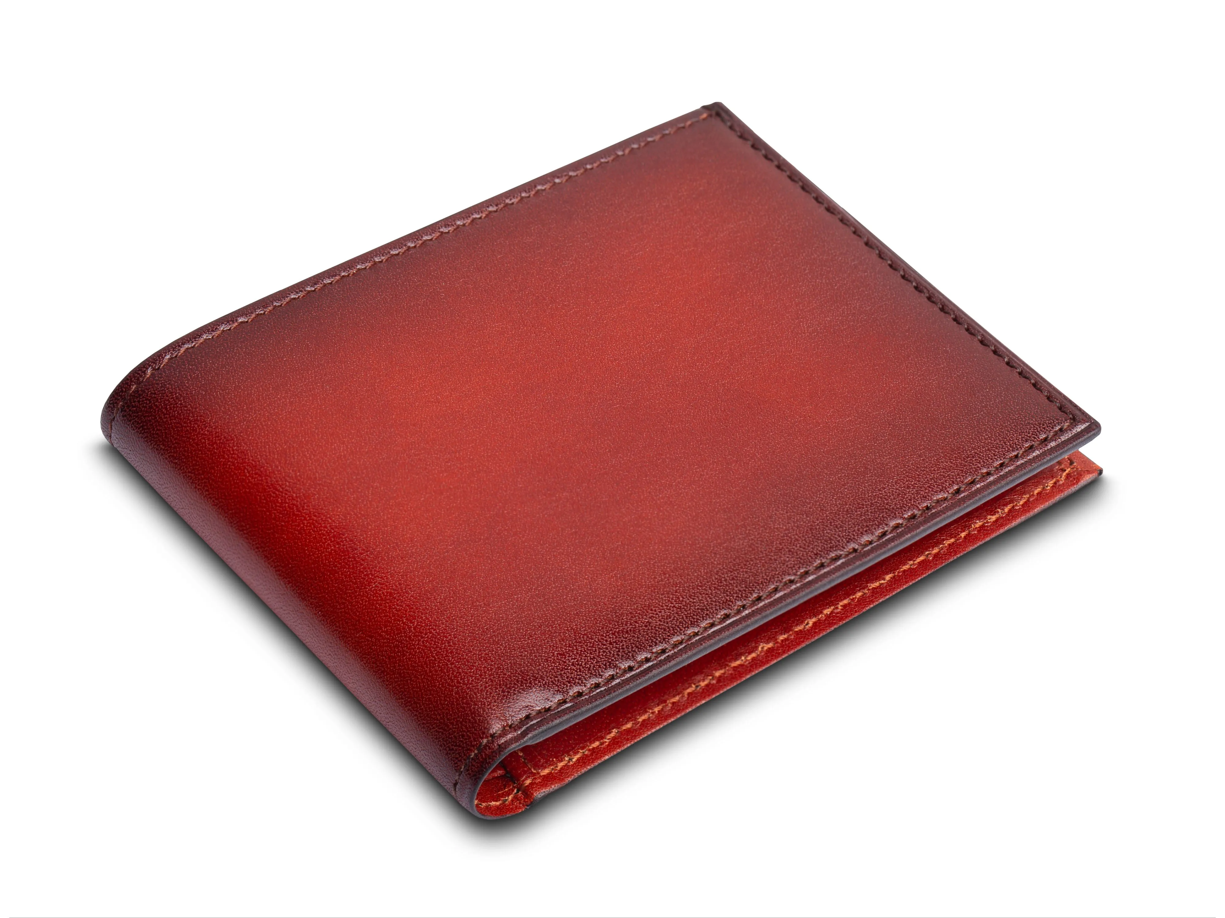 Smoked Old Leather Small Bifold Wallet sold by Bosca product image thumbnail 5
