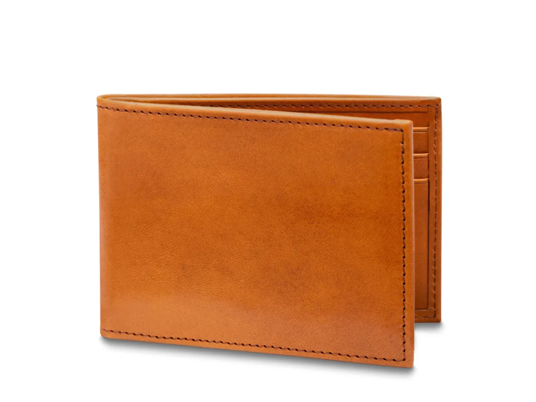 Old Leather Small Bifold Wallet sold by Bosca