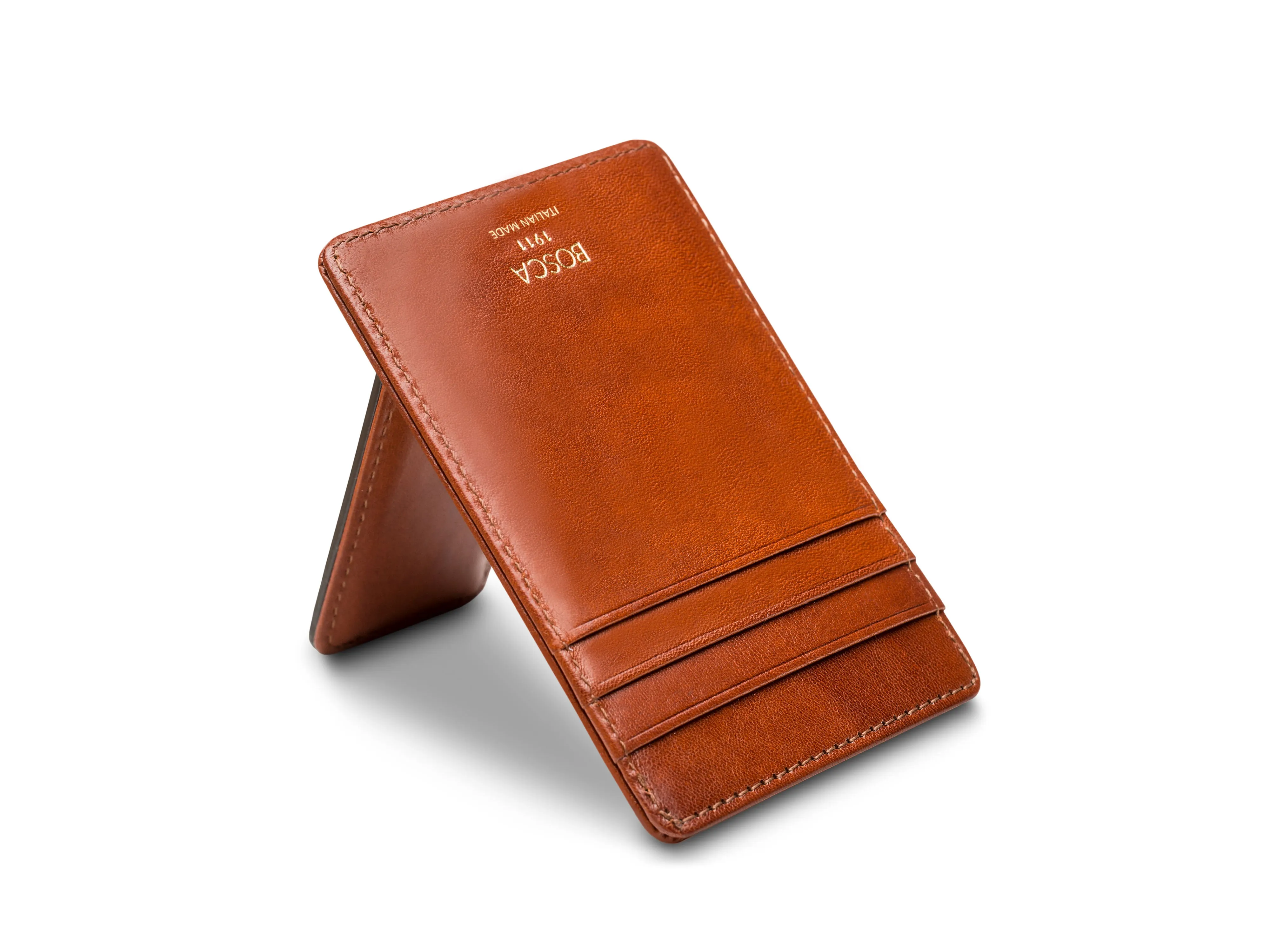 Old Leather Italia Front Pocket Wallet sold by Bosca product image thumbnail 4
