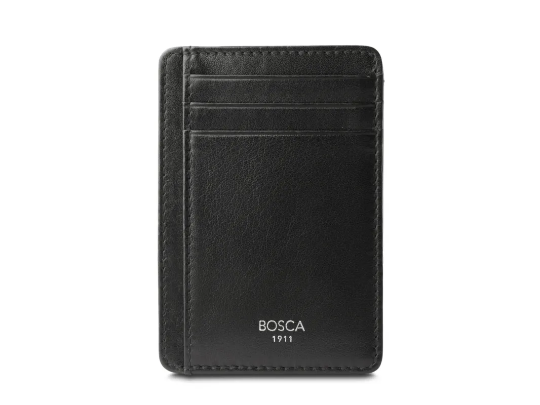 Nappa Vitello 7 Pocket I.D. Card Case -RFID sold by Bosca