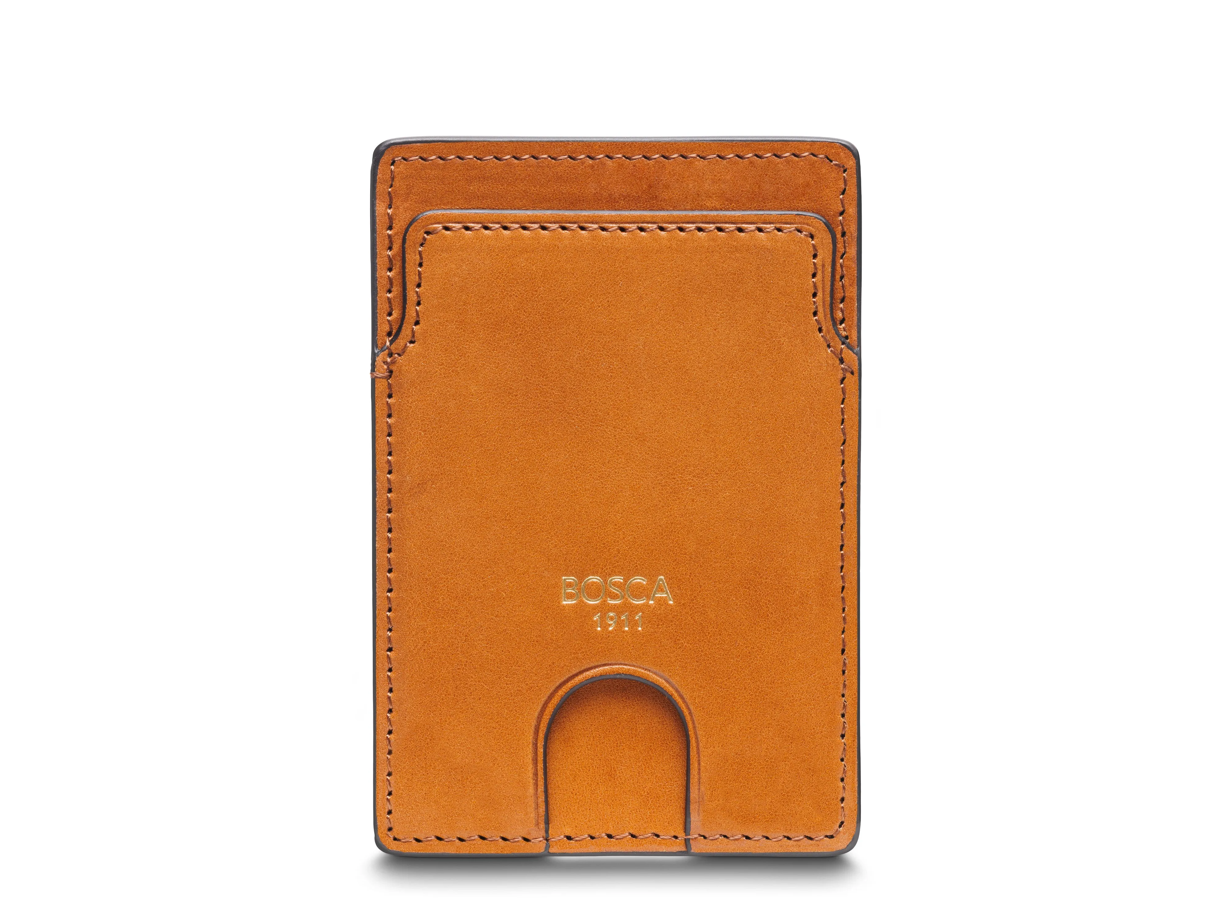 Old Leather Slim Card Case sold by Bosca