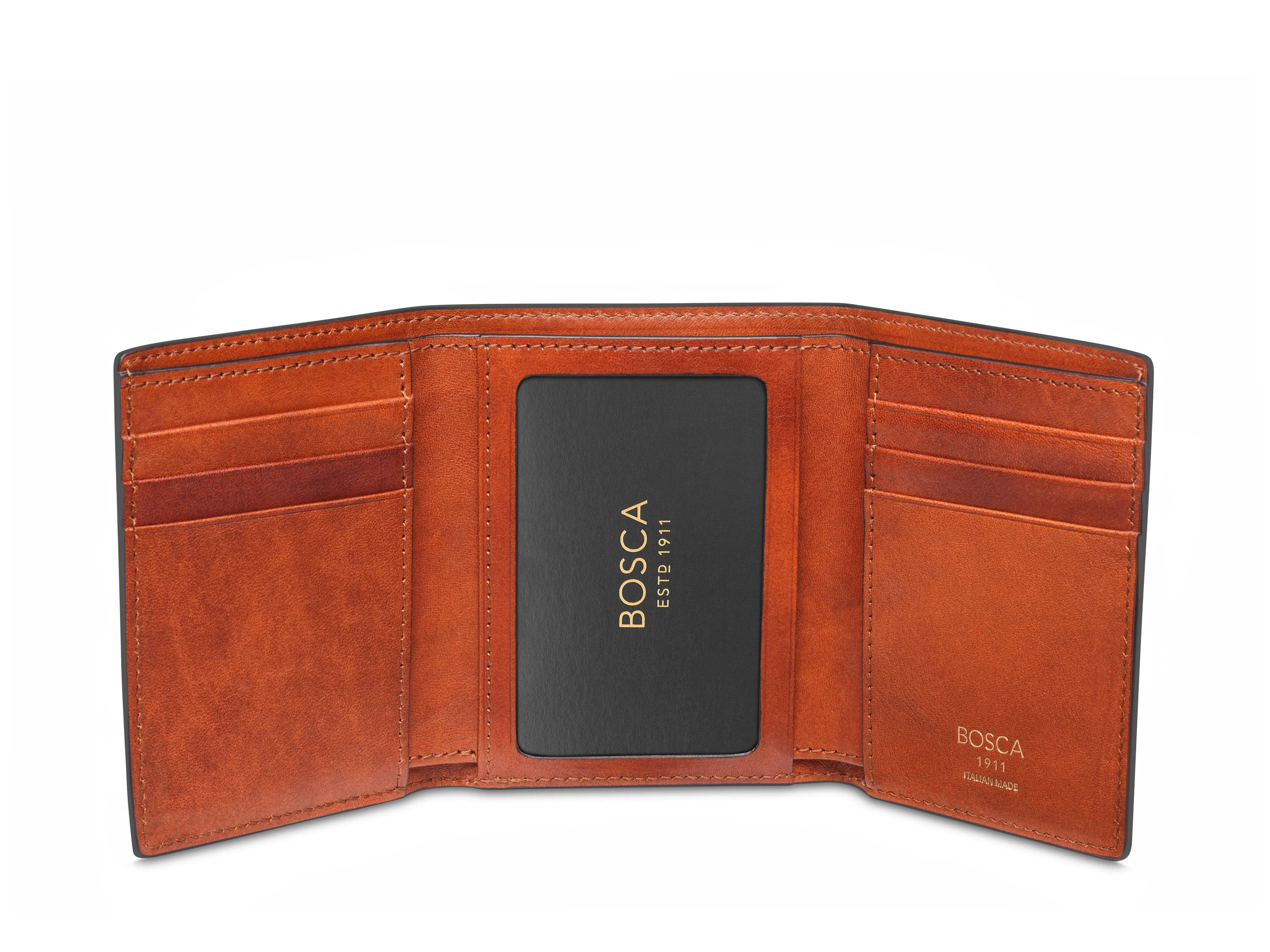 Dolce Italia Double I.D. Trifold Wallet sold by Bosca product image thumbnail 4