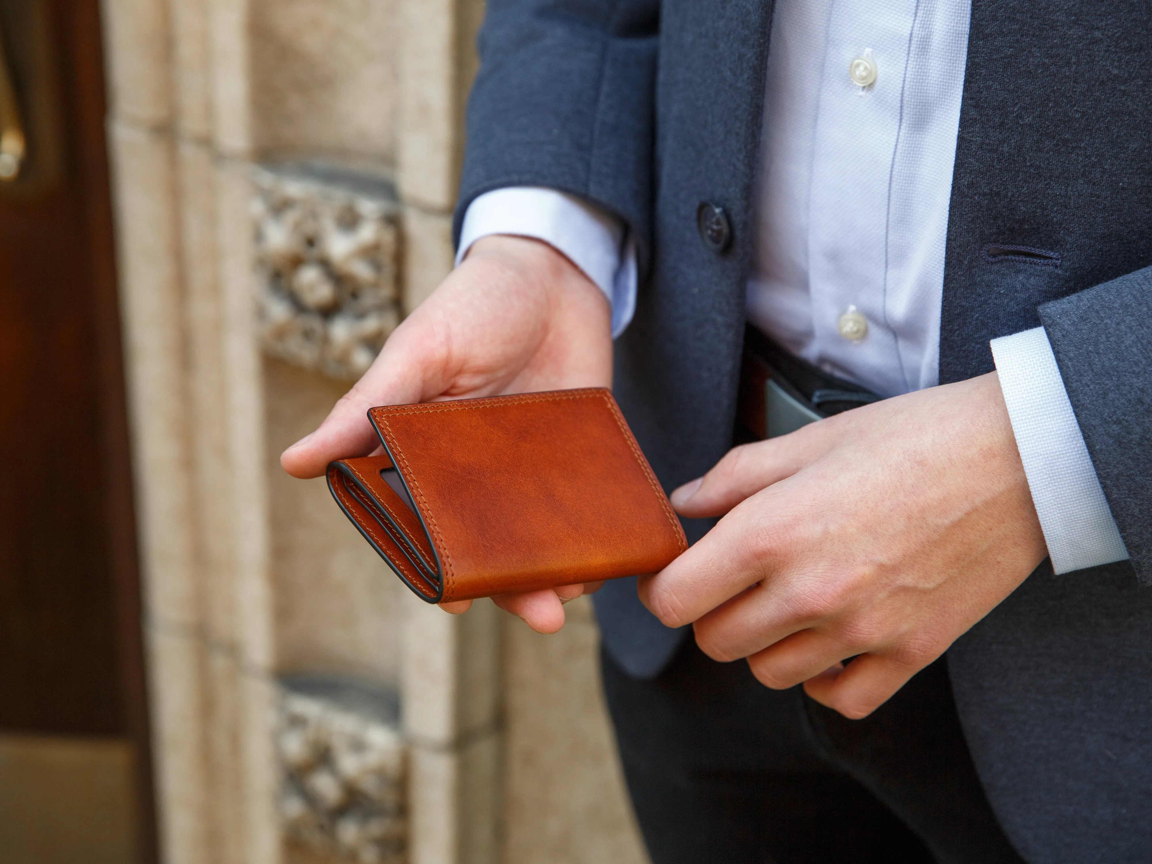 Dolce Italia Double I.D. Trifold Wallet sold by Bosca product image thumbnail 2