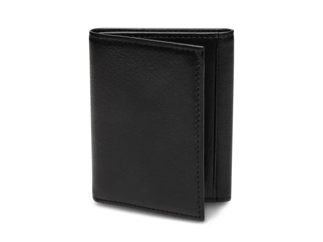 Nappa Vitello Single I.D. Trifold sold by Bosca