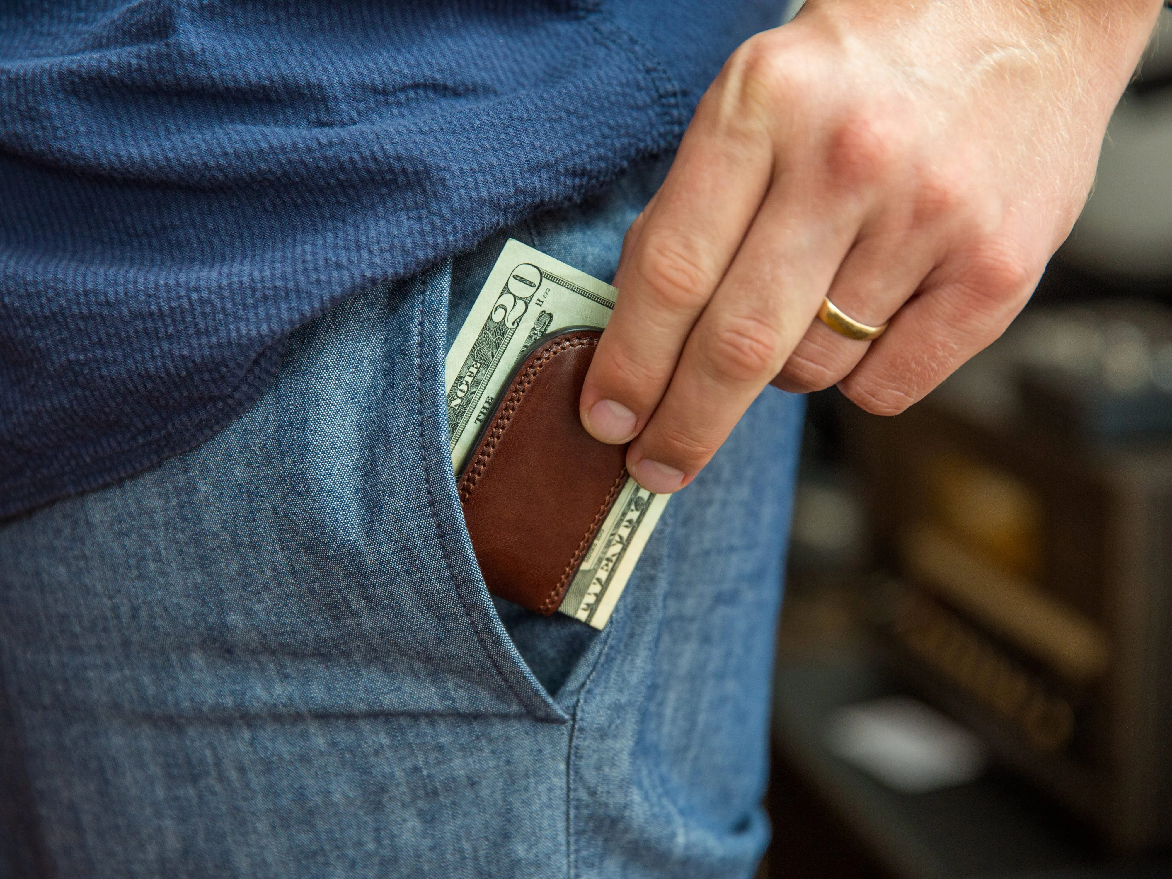 Dolce Magnetic Money Clip sold by Bosca product image thumbnail 2