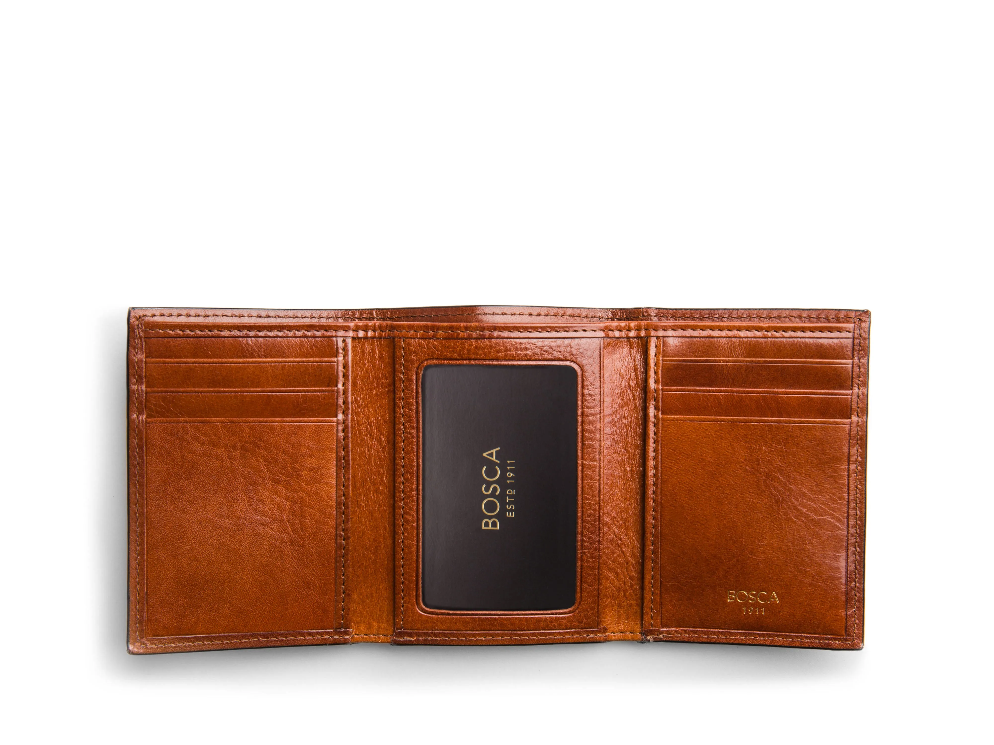 Double I.D. Trifold Wallet sold by Bosca product image thumbnail 4
