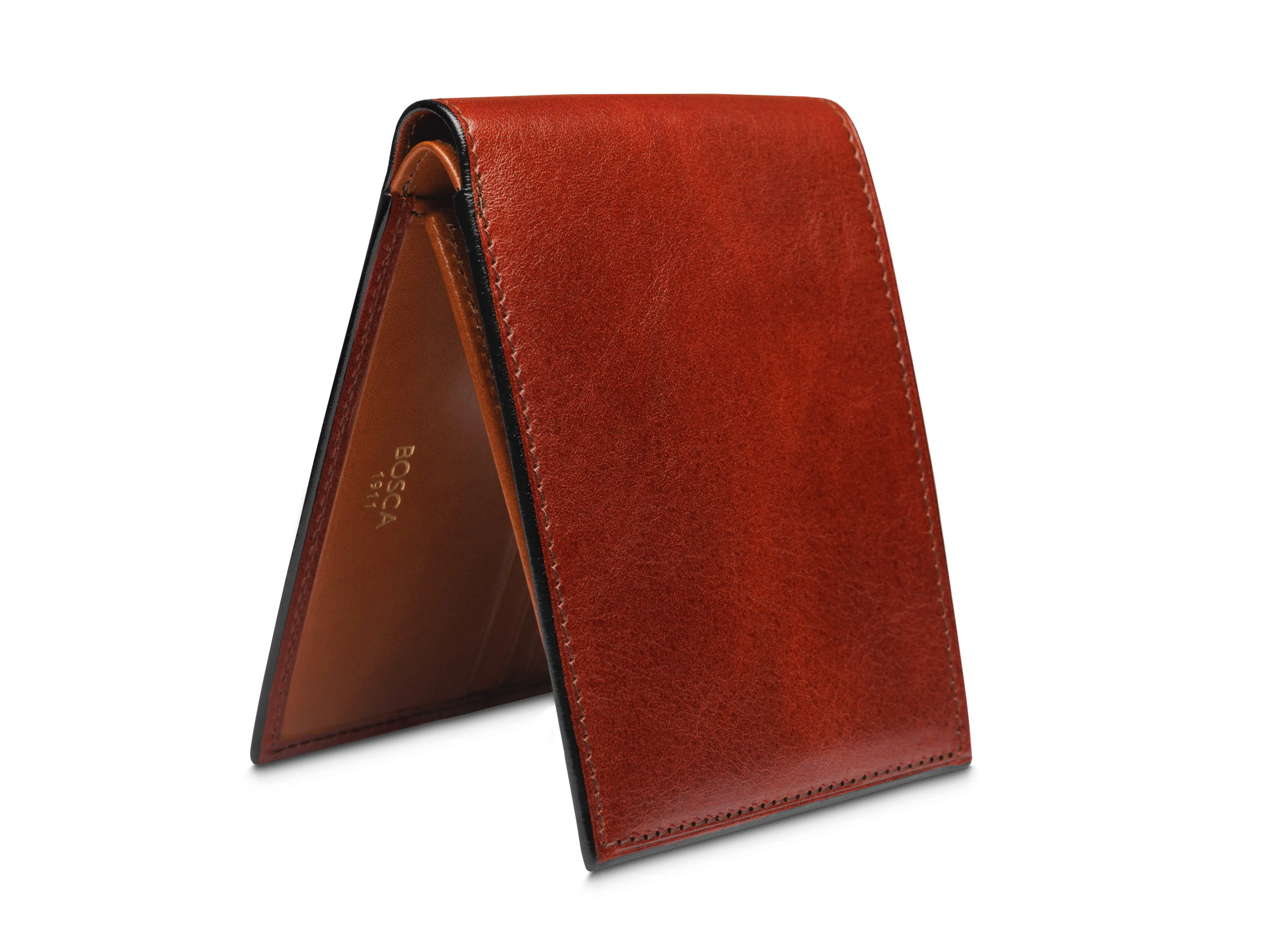 Contrast Old Leather Bifold w/ ID Flap sold by Bosca product image thumbnail 5