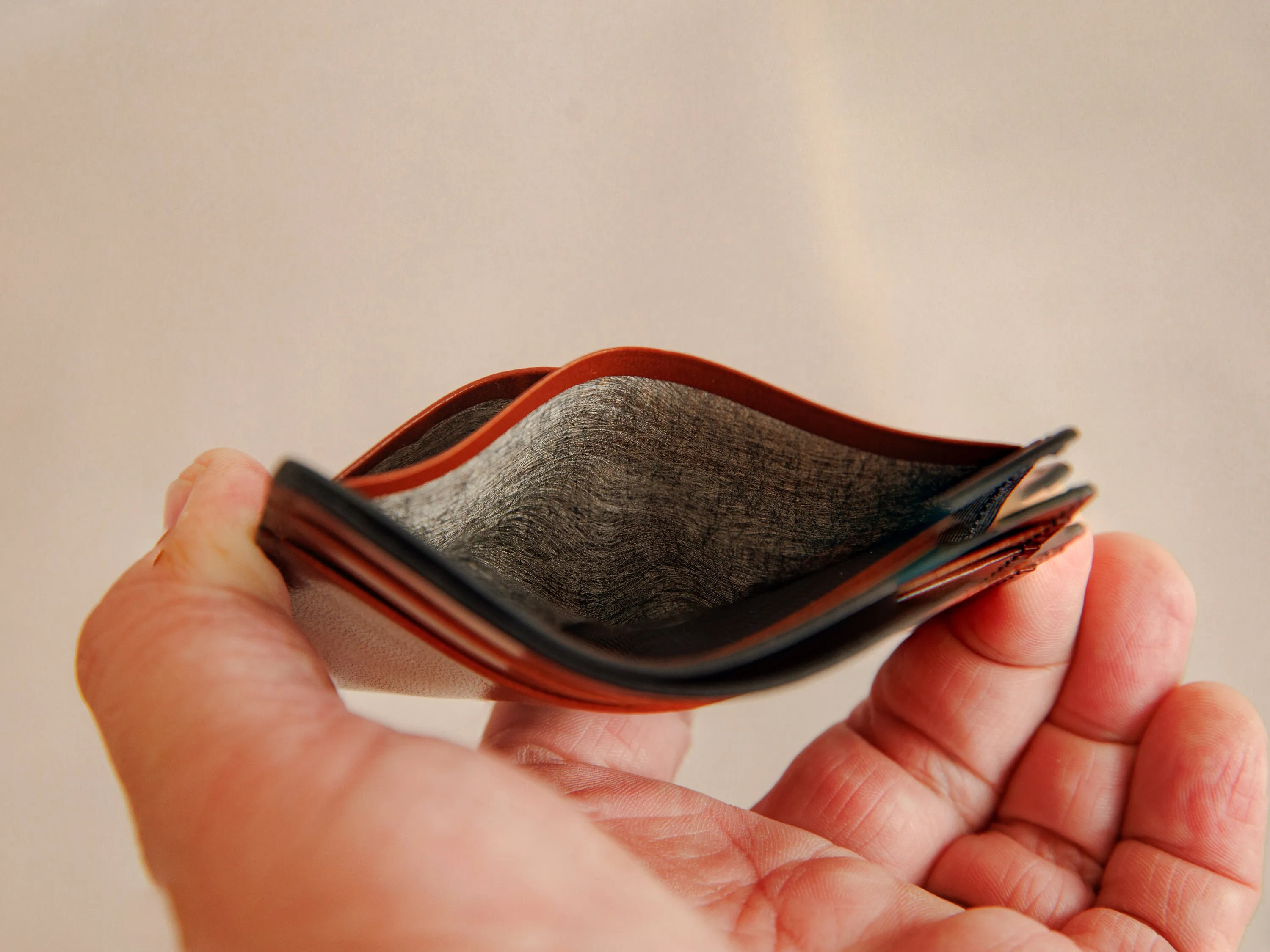 Smoked Old Leather Weekend Wallet sold by Bosca product image thumbnail 4