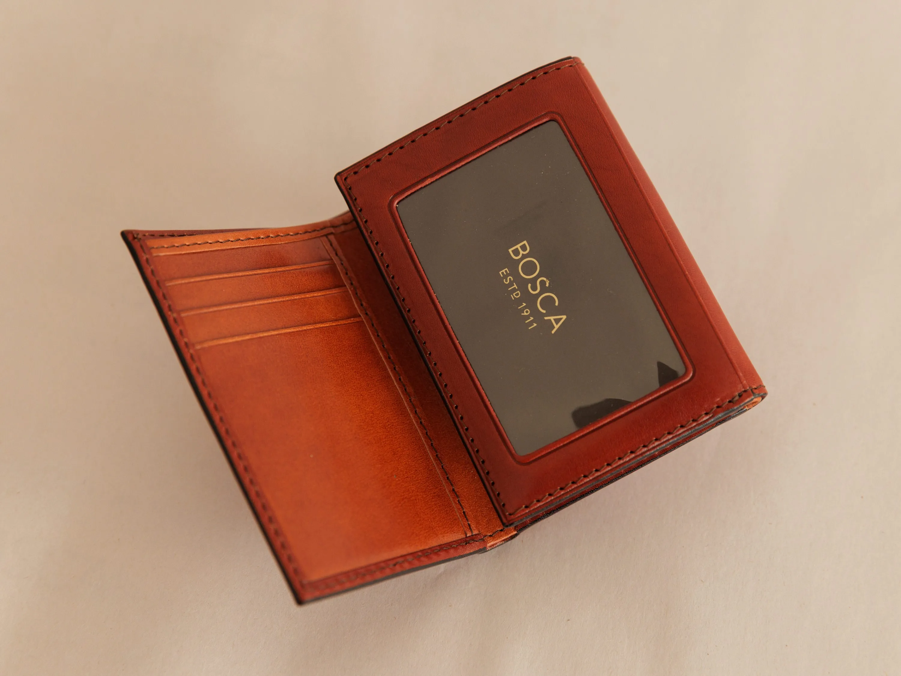 Double I.D. Trifold - RFID sold by Bosca