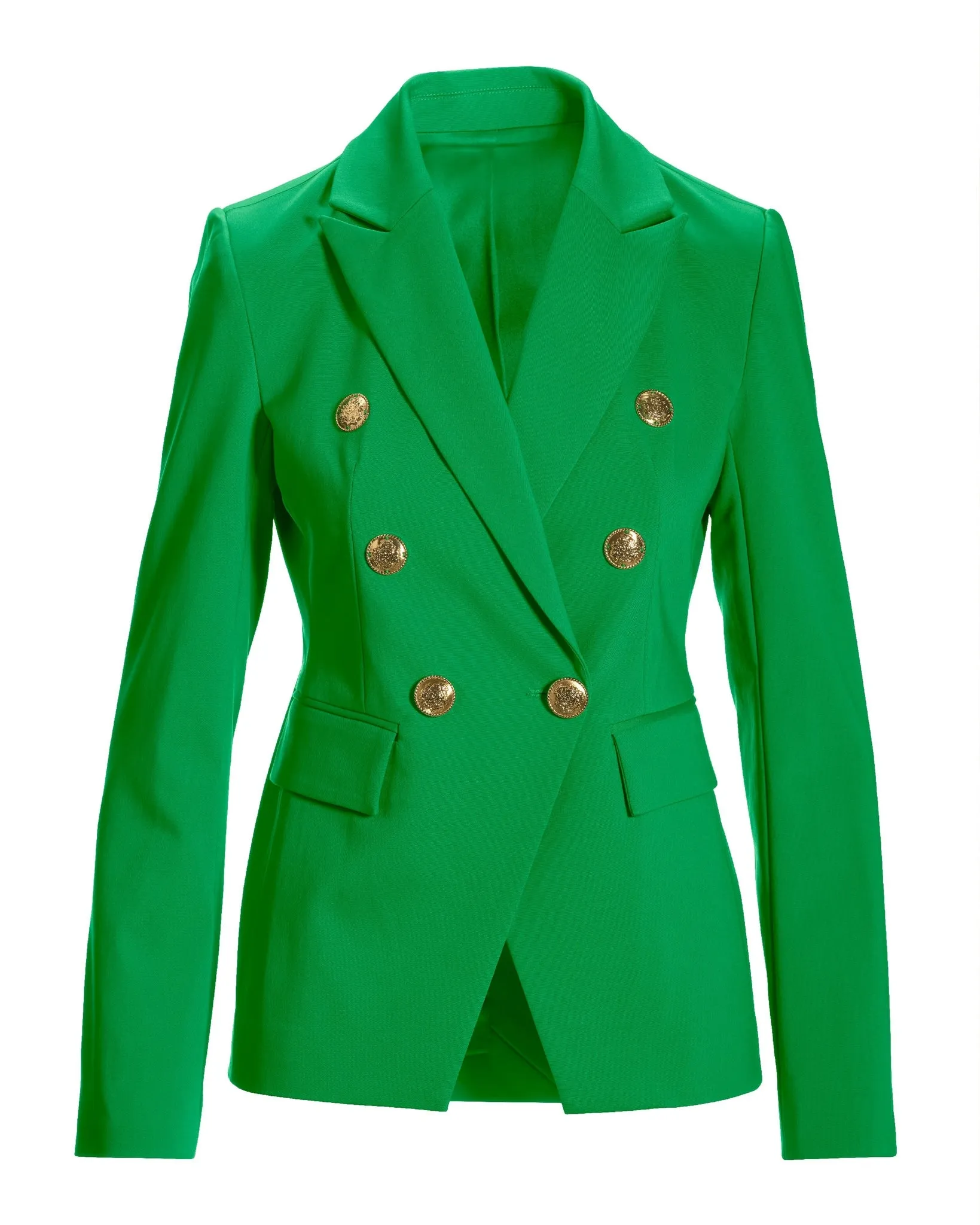 Modern Double-Breasted Blazer Fern Green sold by Boston Proper product image thumbnail 2