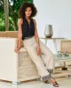 Braided Strappy Sandal Black sold by Boston Proper