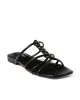 Braided Strappy Sandal Black sold by Boston Proper