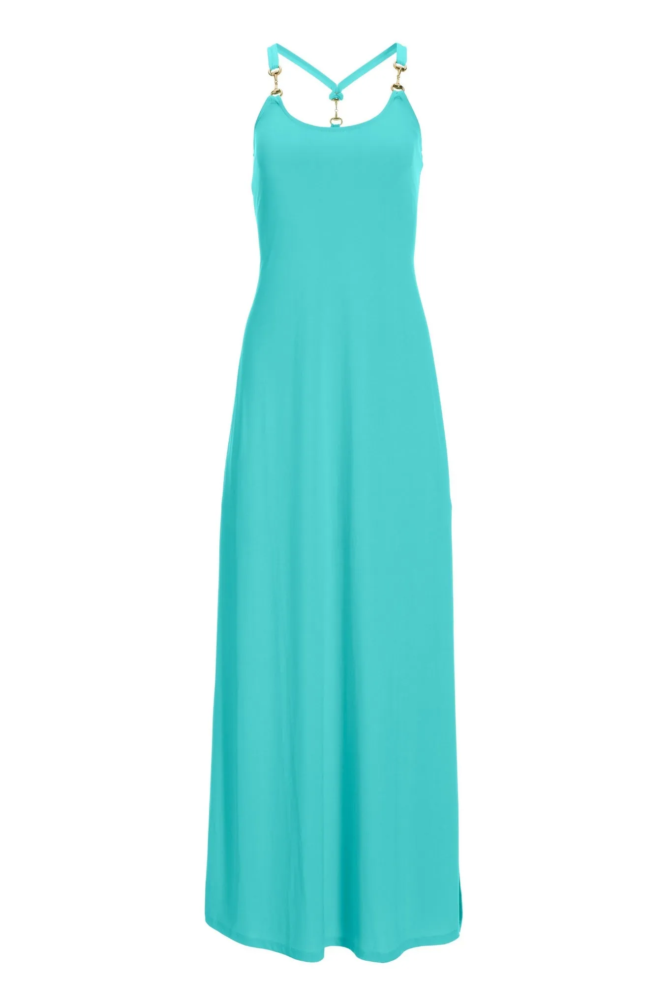 Hardware Detail Maxi Dress Fountain Blue sold by Boston Proper product image thumbnail 2