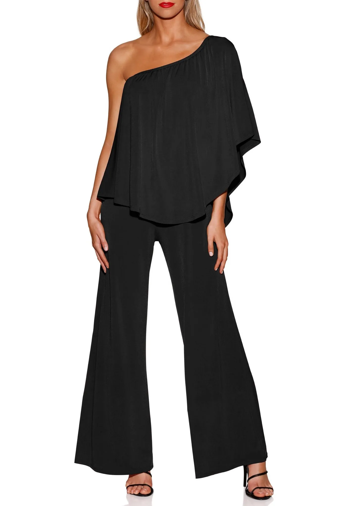 Triple Threat Jumpsuit Black sold by Boston Proper product image thumbnail 2