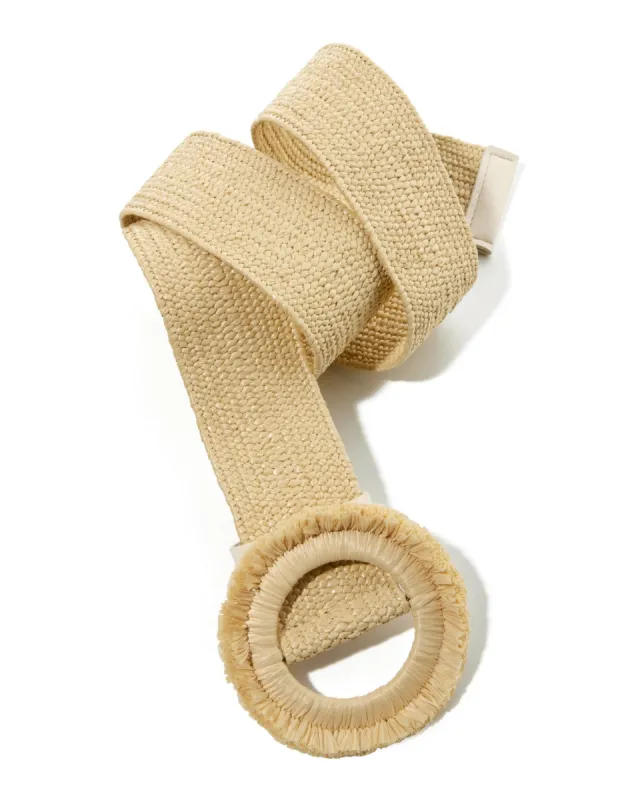 Raffia Fringe Belt Natural sold by Boston Proper