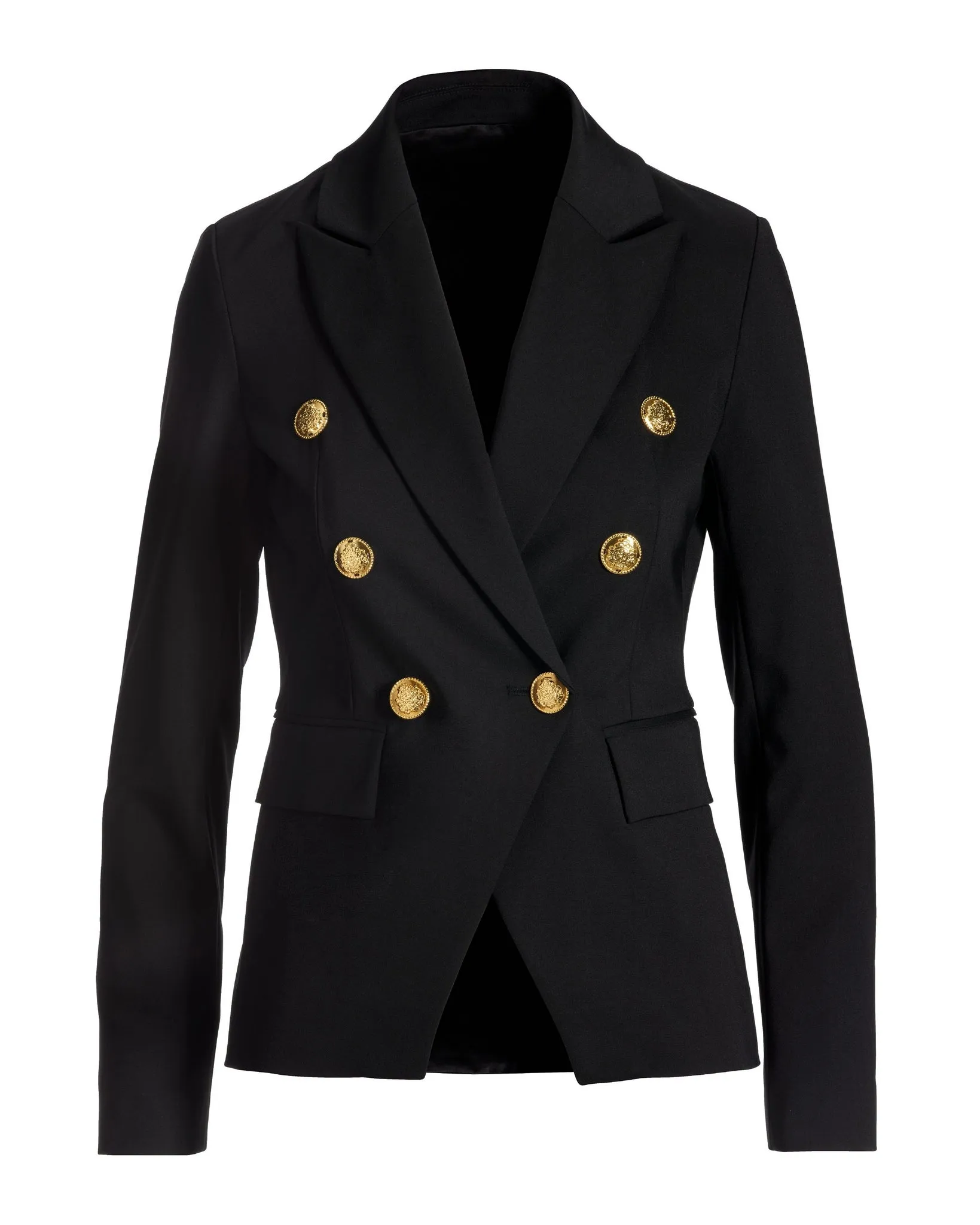 Modern Double-Breasted Blazer Black sold by Boston Proper product image thumbnail 2