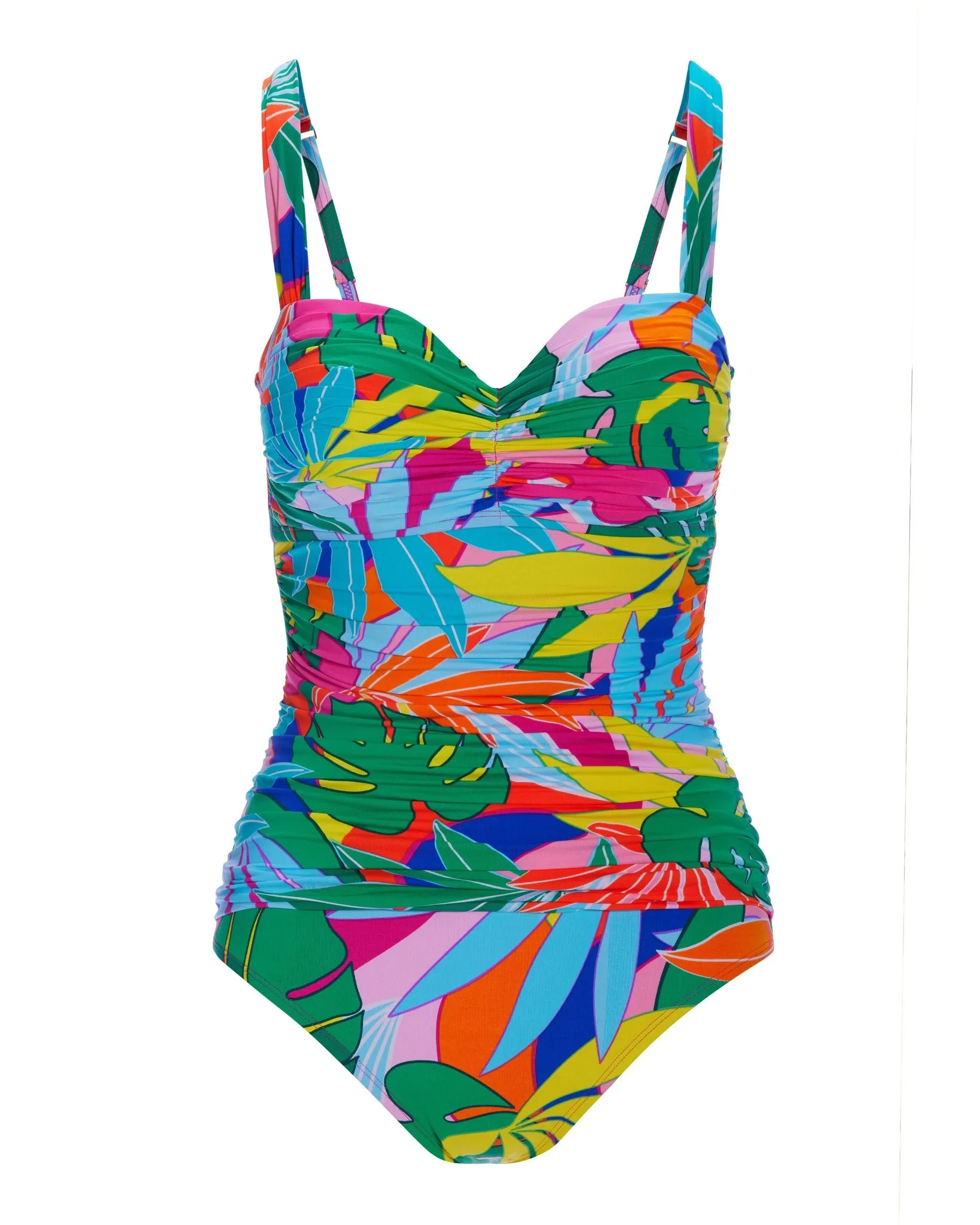 Life of the Party Tropical Print One-Piece Multi sold by Boston Proper product image thumbnail 2