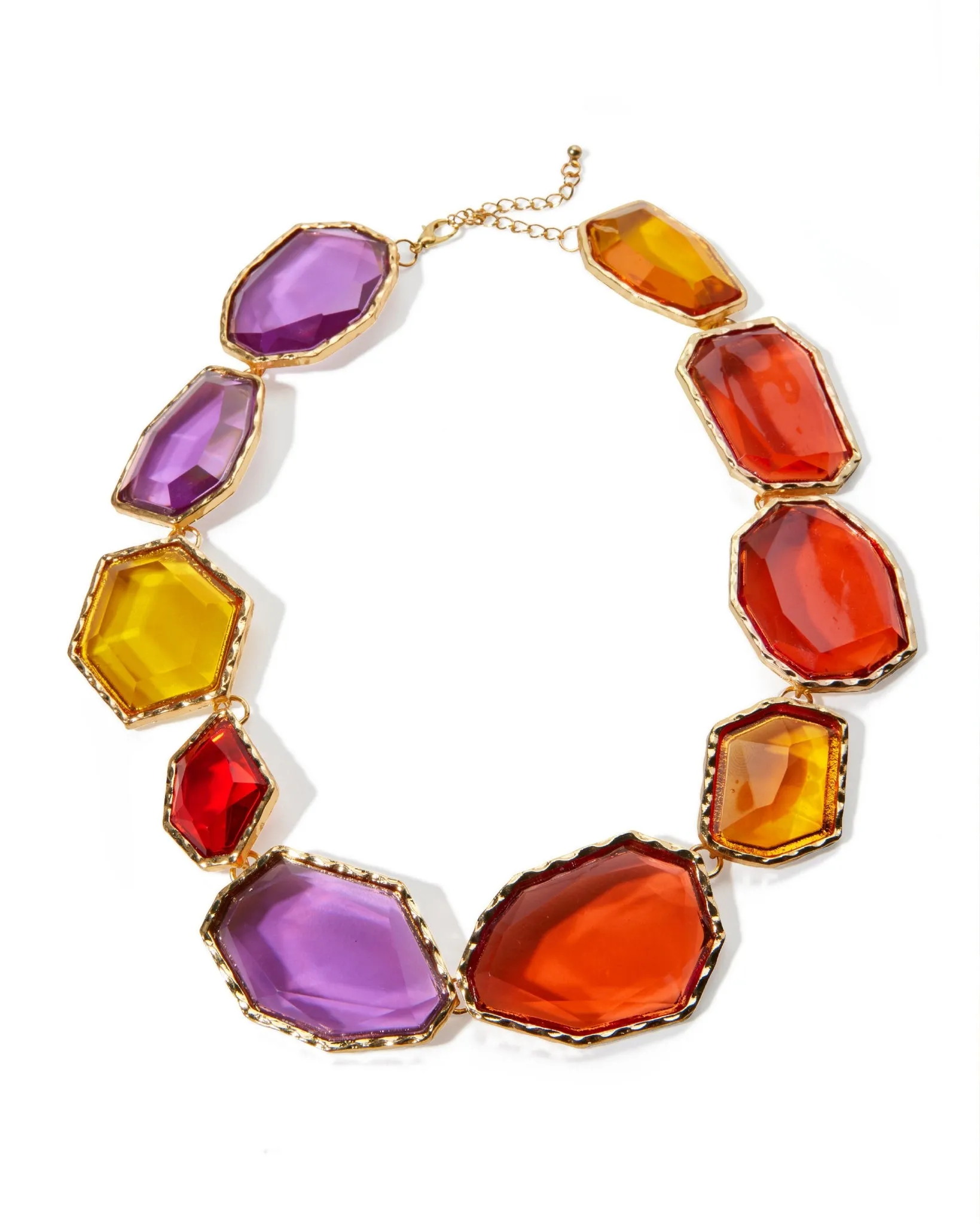 Chunky Gem Stone Necklace Multi sold by Boston Proper