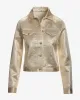 Shimmer Brocade Lightweight Jacket Gold sold by Boston Proper