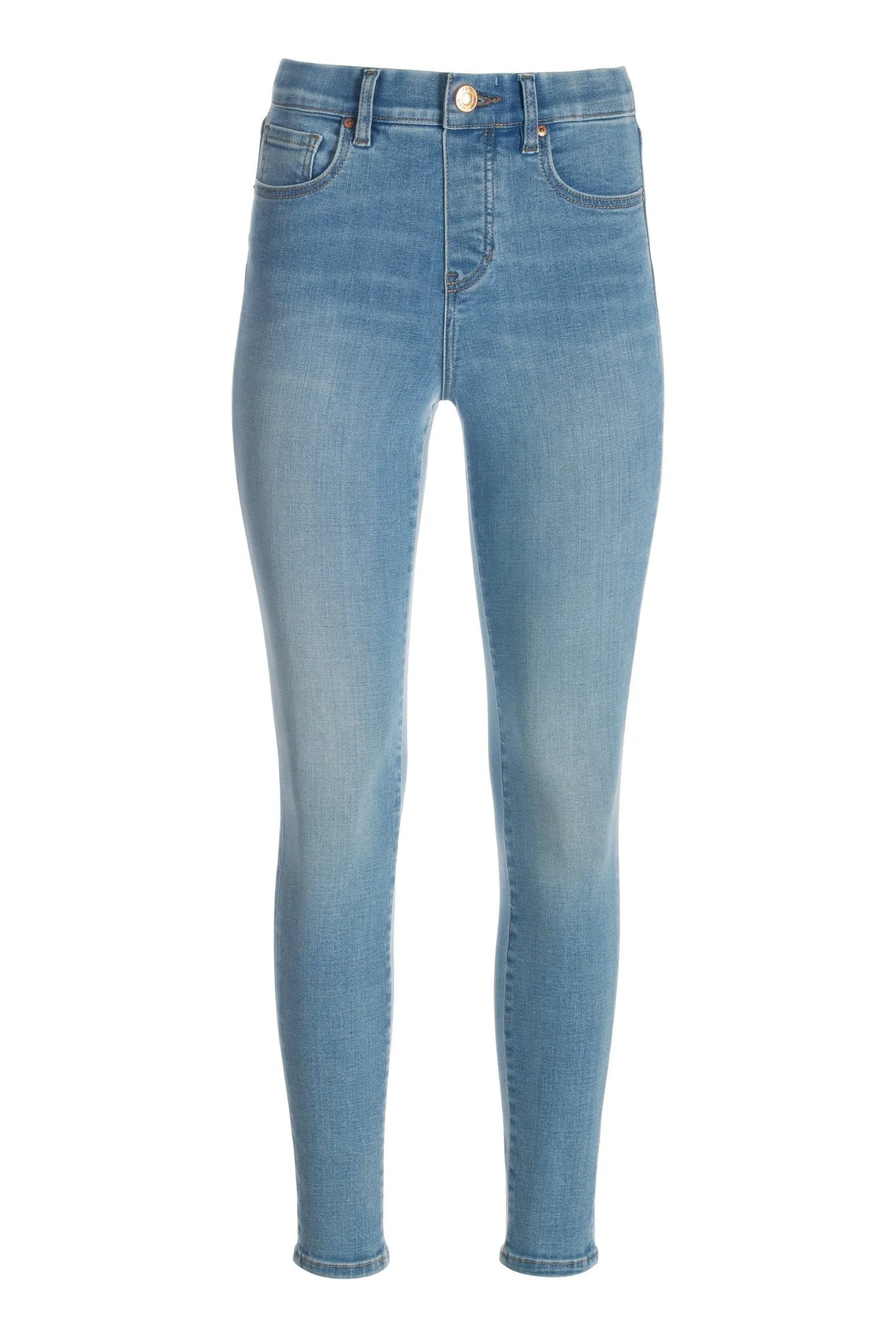 Valentina Pull On Jeans Light Med Wash sold by Boston Proper product image thumbnail 2