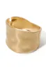 Gold Hammered Cuff Gold sold by Boston Proper
