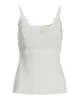 Lace Trim Cami White sold by Boston Proper