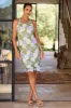 Daisy Floral Lace Dress Blue Multi sold by Boston Proper