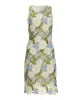 Daisy Floral Lace Dress Blue Multi sold by Boston Proper