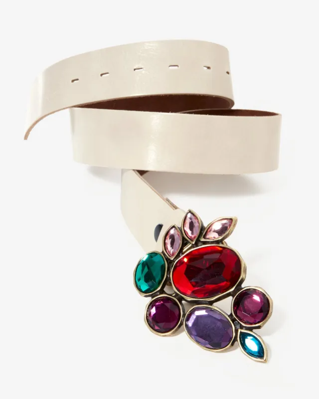 Bright Stones Buckle Belt Multi sold by Boston Proper