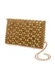 All Over Pearl Clutch Gold sold by Boston Proper