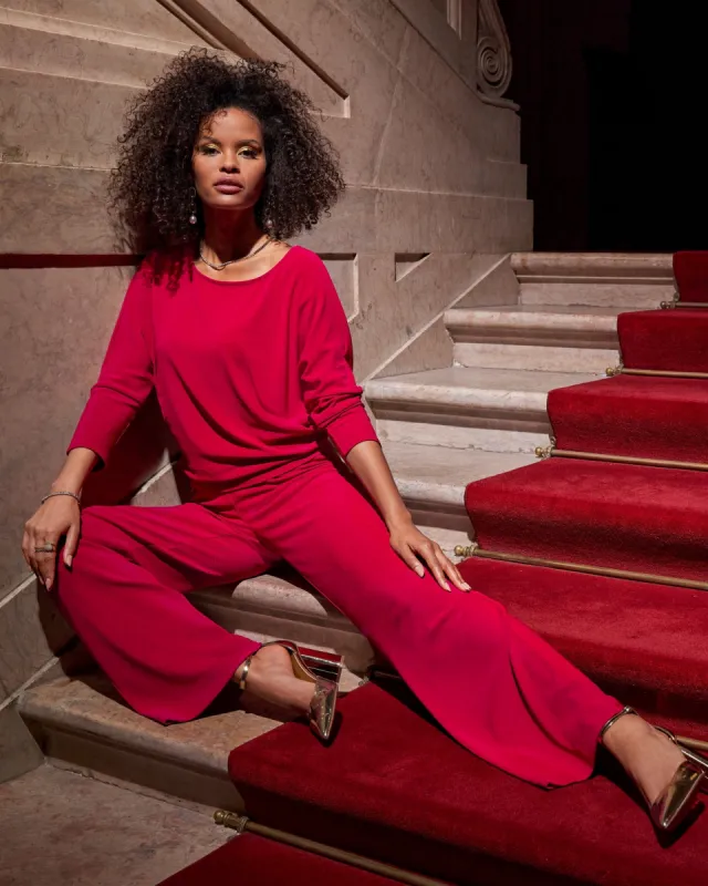 Beyond Travel Palazzo Pant French Kiss sold by Boston Proper
