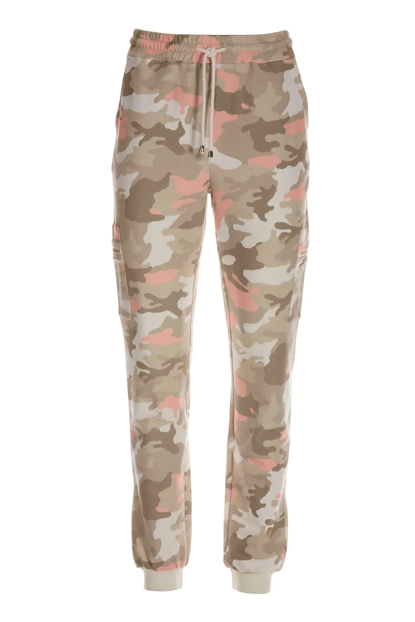French Terry Camo Cargo Jogger Neutral sold by Boston Proper product image thumbnail 2