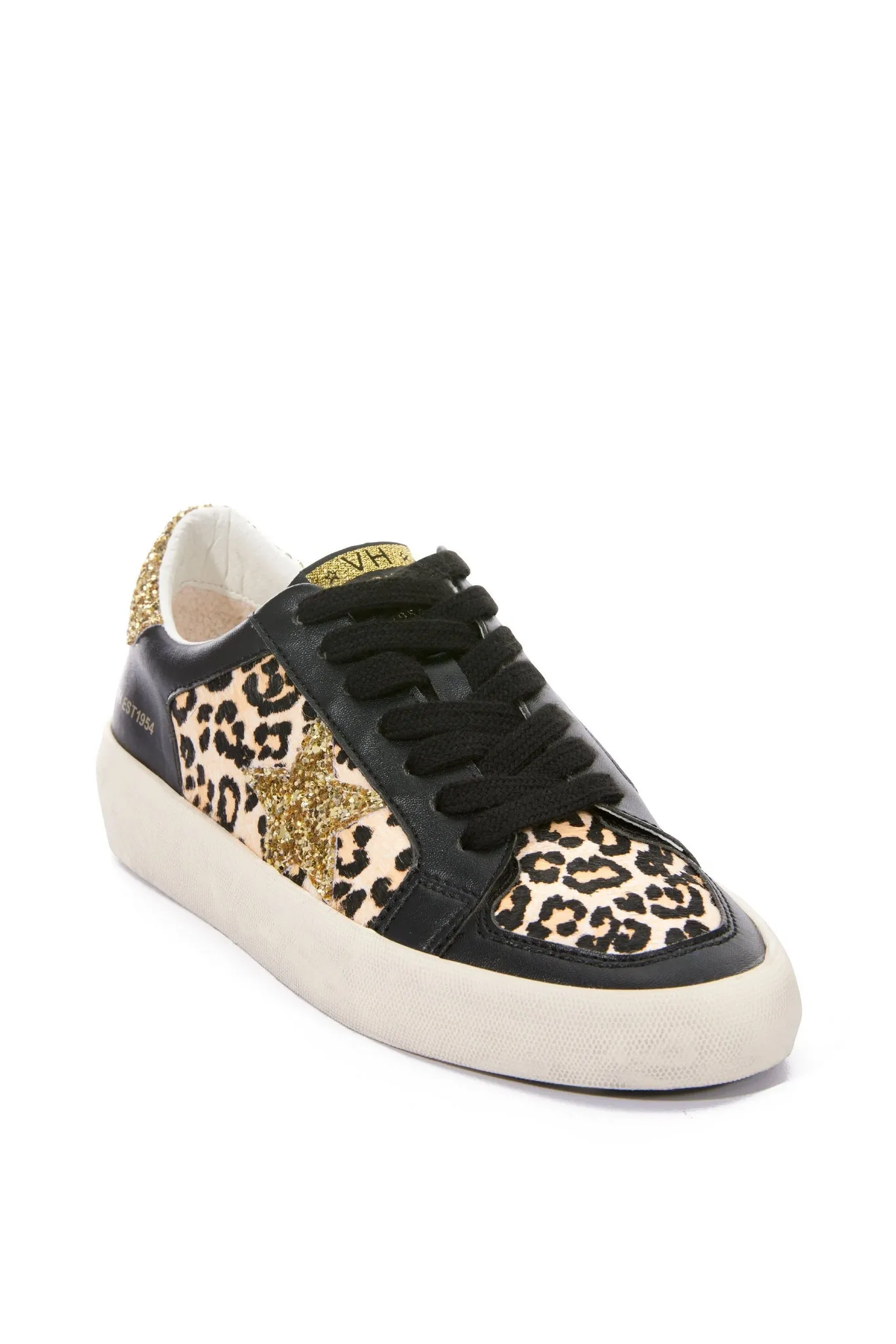 Leopard And Embellished Sneaker Black/Leopard sold by Boston Proper