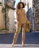 Beyond Travel High Rise Pant Camel sold by Boston Proper